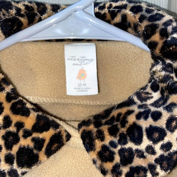 SUPER CUTE Pea coat and Hat Set 12mo - Picture 3 of 5